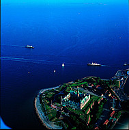 Sweden is just 20 minutes away by ferry