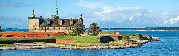 Kronborg castle from the sea